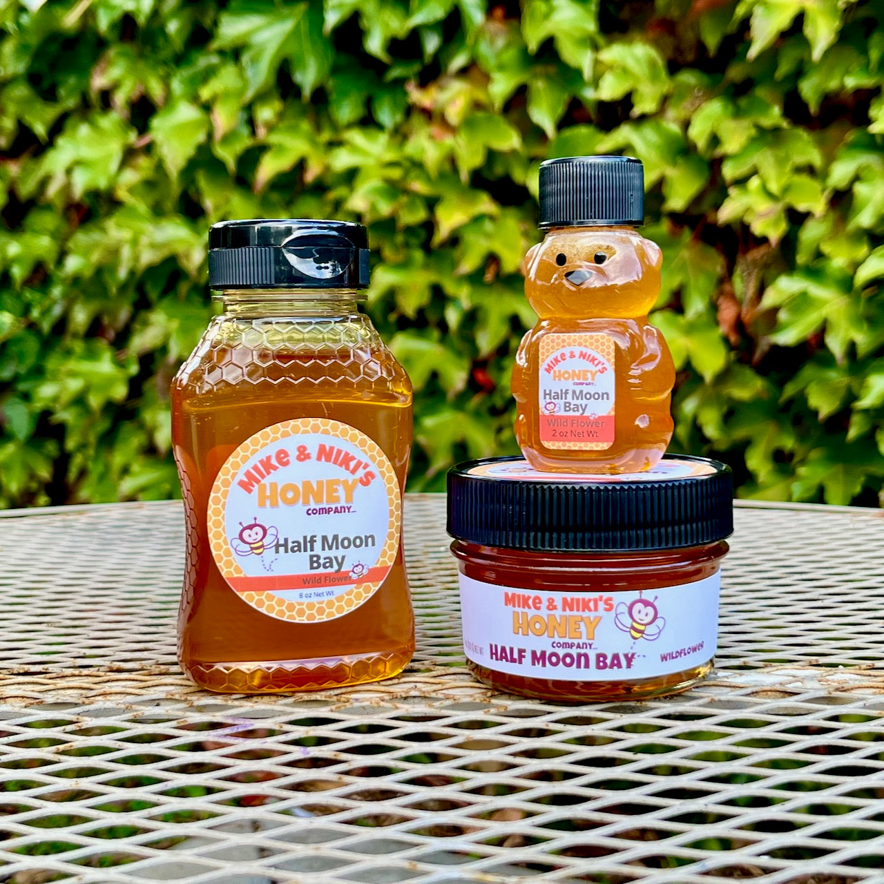 Half Moon Bay Wildflower Honey Extra-Large Scoopable Glass